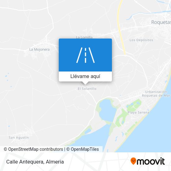 Mapa Calle Antequera