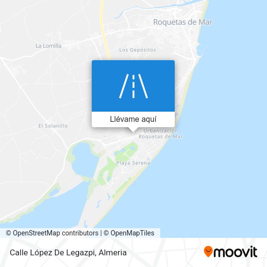 Mapa Calle López De Legazpi