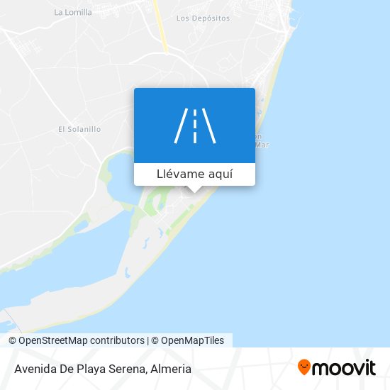 Mapa Avenida De Playa Serena