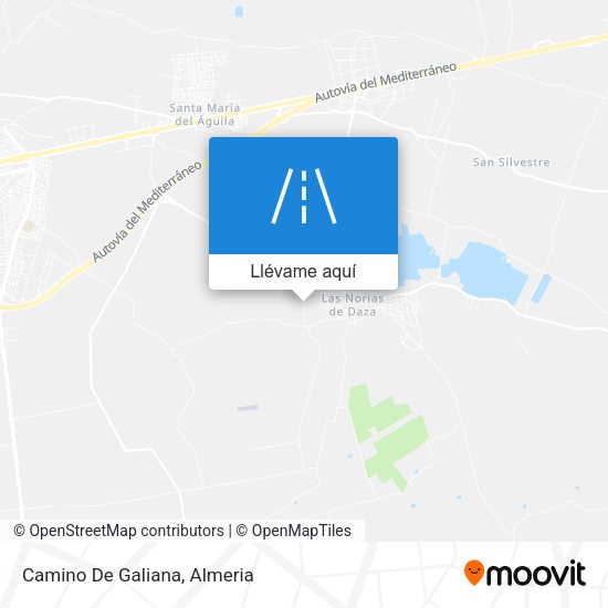Mapa Camino De Galiana