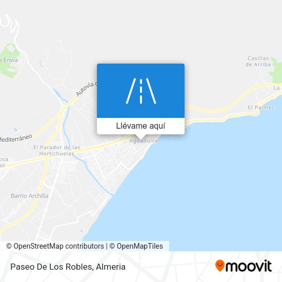 Mapa Paseo De Los Robles