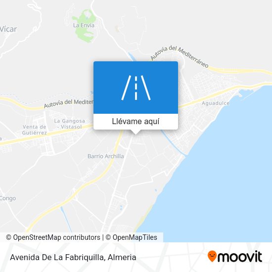 Mapa Avenida De La Fabriquilla