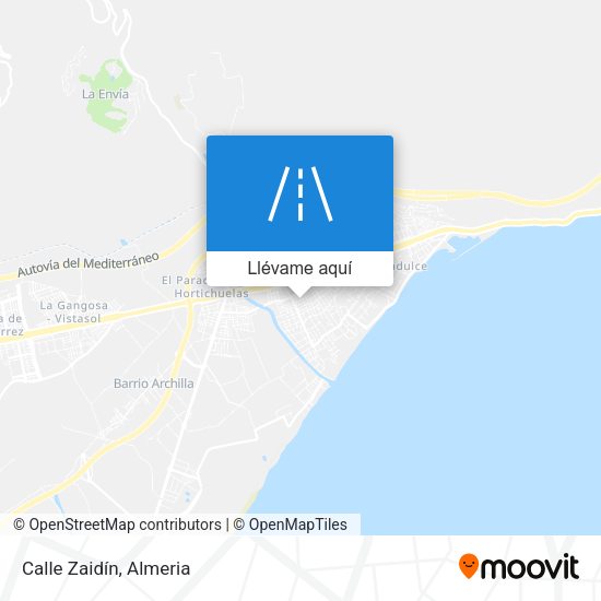 Mapa Calle Zaidín