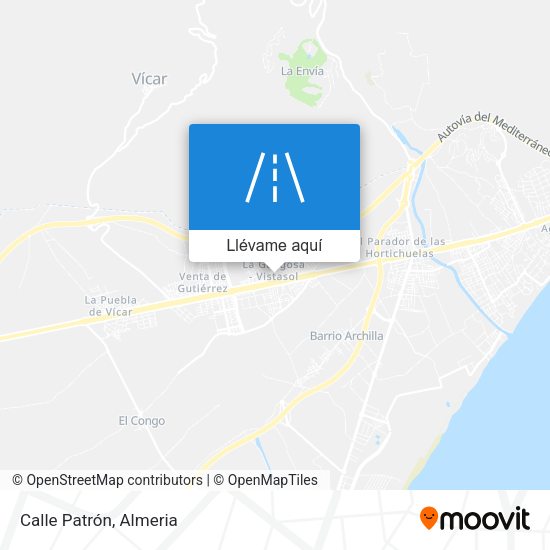 Mapa Calle Patrón