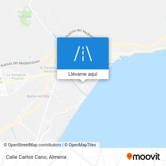 Mapa Calle Carlos Cano