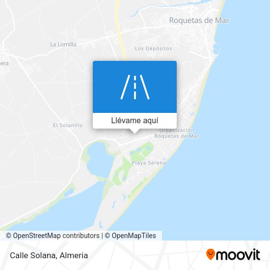 Mapa Calle Solana
