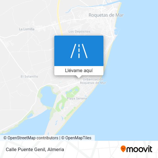 Mapa Calle Puente Genil