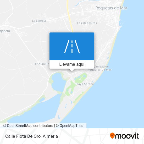 Mapa Calle Flota De Oro