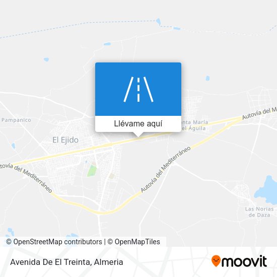 Mapa Avenida De El Treinta