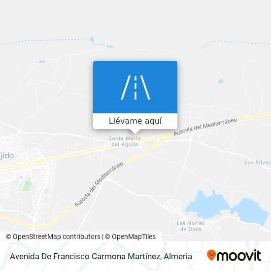 Mapa Avenida De Francisco Carmona Martínez