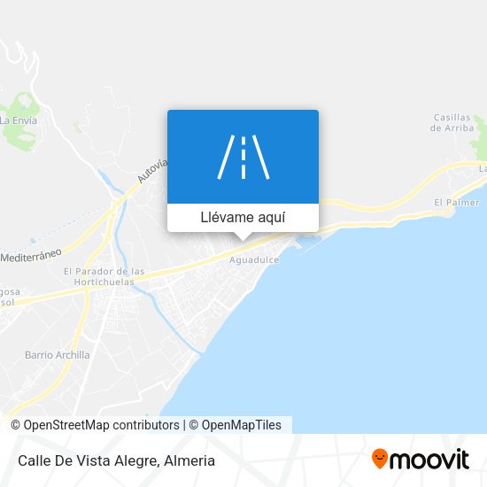Mapa Calle De Vista Alegre