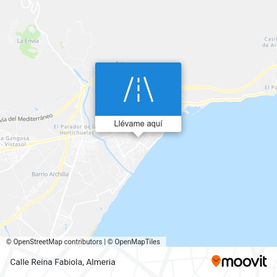 Mapa Calle Reina Fabiola