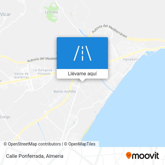 Mapa Calle Ponferrada