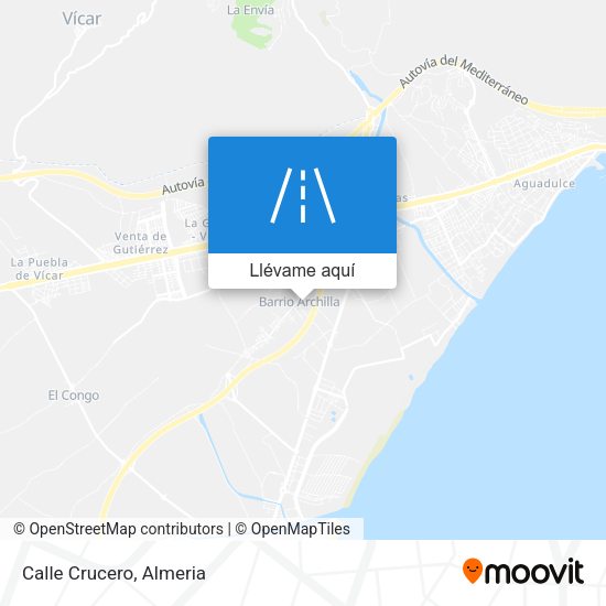 Mapa Calle Crucero