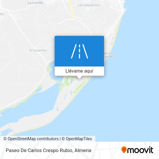 Mapa Paseo De Carlos Crespo Rubio