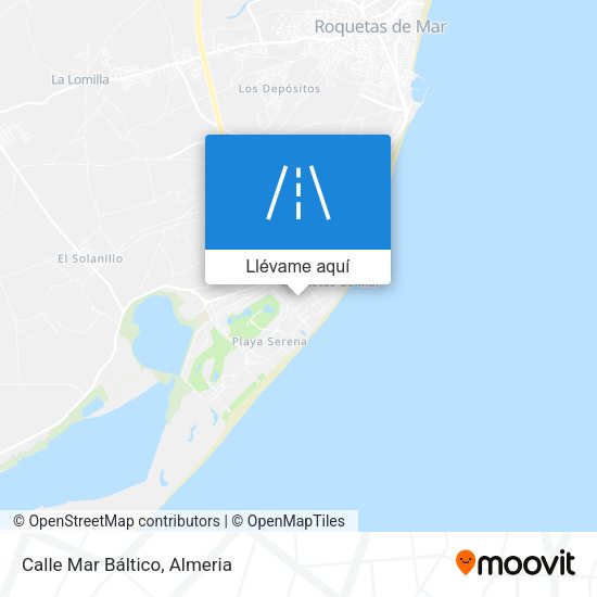Mapa Calle Mar Báltico