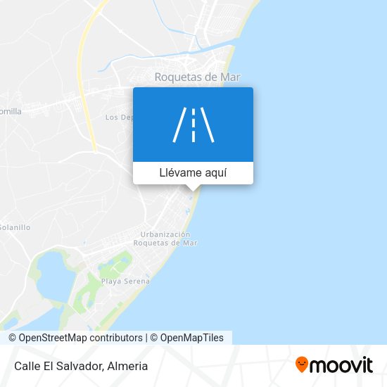 Mapa Calle El Salvador