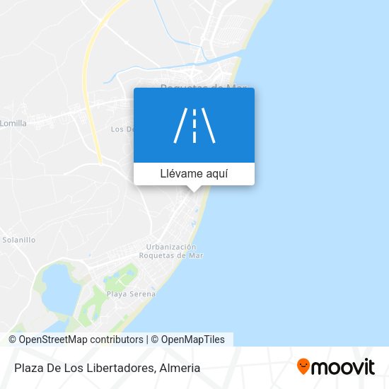 Mapa Plaza De Los Libertadores