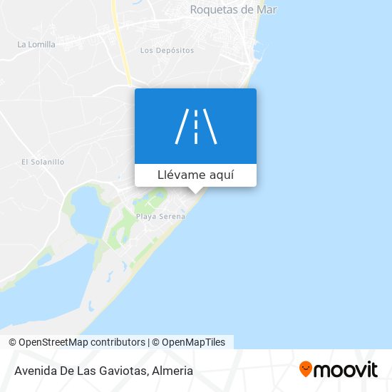 Mapa Avenida De Las Gaviotas