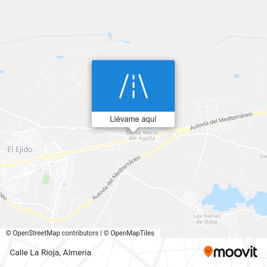 Mapa Calle La Rioja