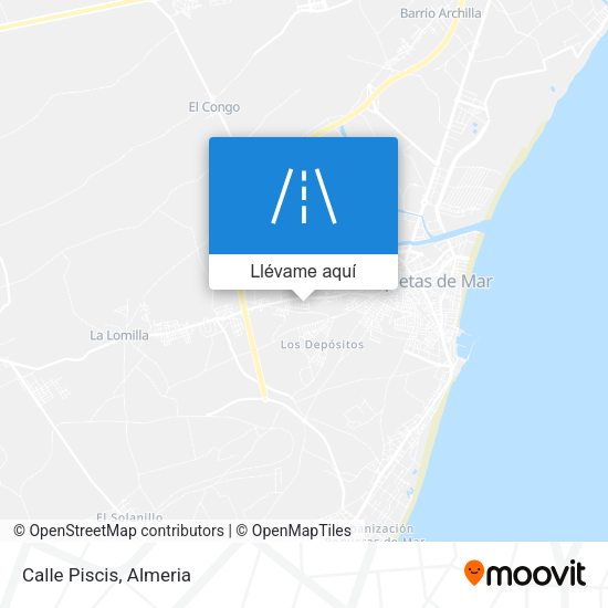 Mapa Calle Piscis