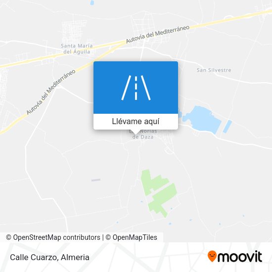 Mapa Calle Cuarzo