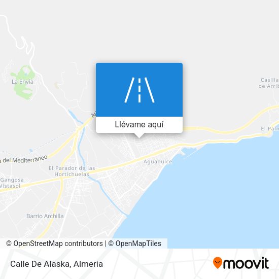 Mapa Calle De Alaska