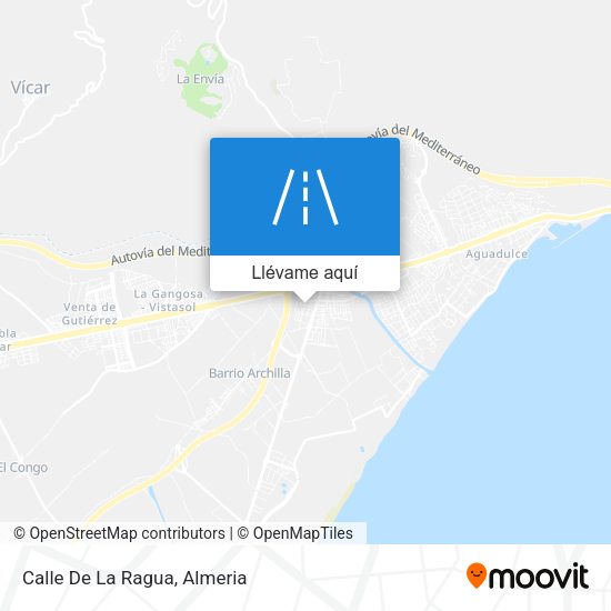 Mapa Calle De La Ragua