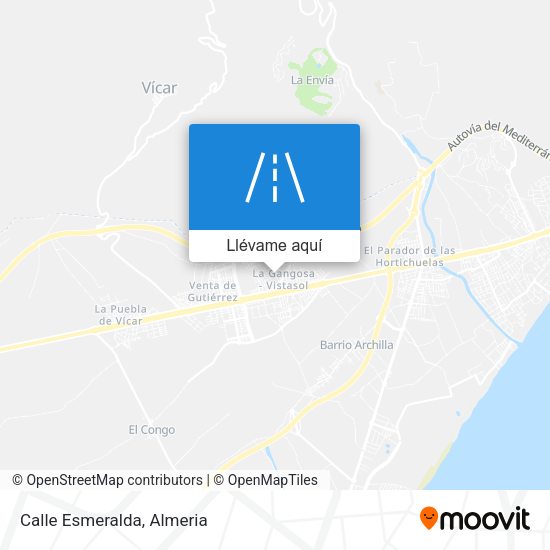 Mapa Calle Esmeralda