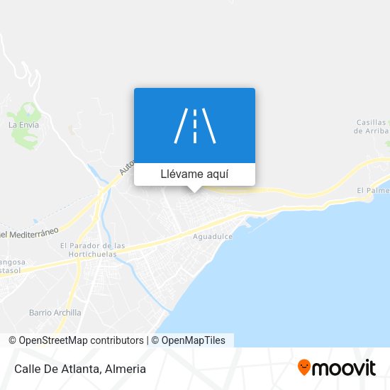 Mapa Calle De Atlanta