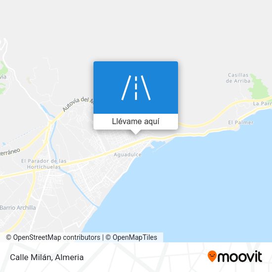 Mapa Calle Milán