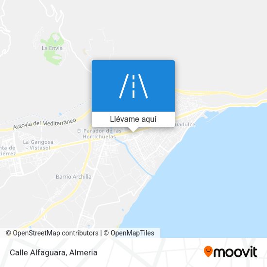 Mapa Calle Alfaguara