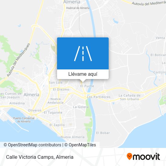 Mapa Calle Victoria Camps