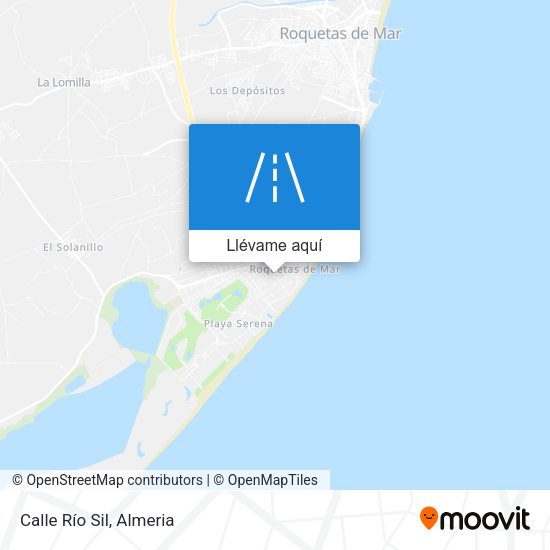 Mapa Calle Río Sil