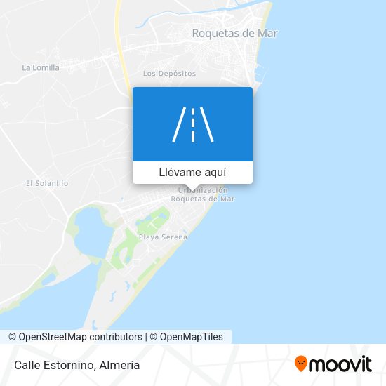 Mapa Calle Estornino