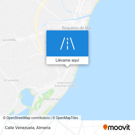 Mapa Calle Venezuela