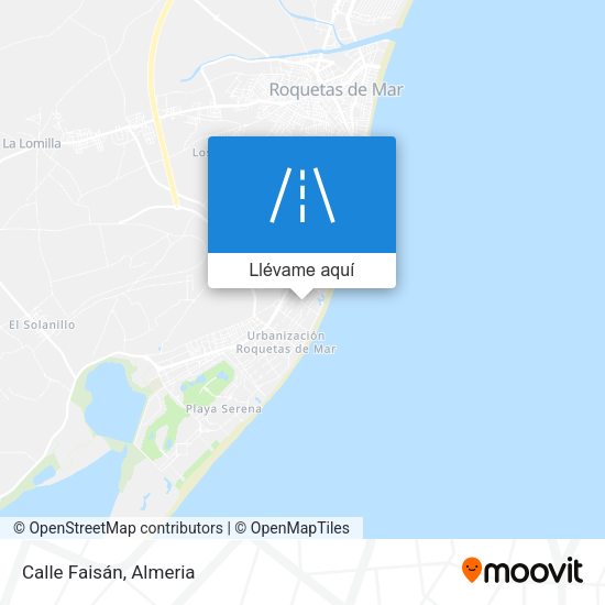 Mapa Calle Faisán