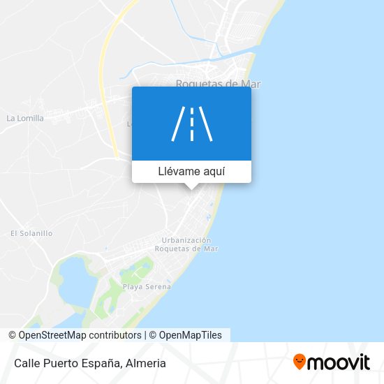 Mapa Calle Puerto España