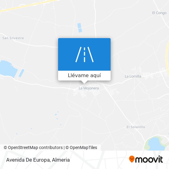 Mapa Avenida De Europa