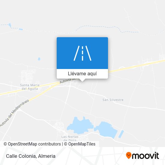Mapa Calle Colonia