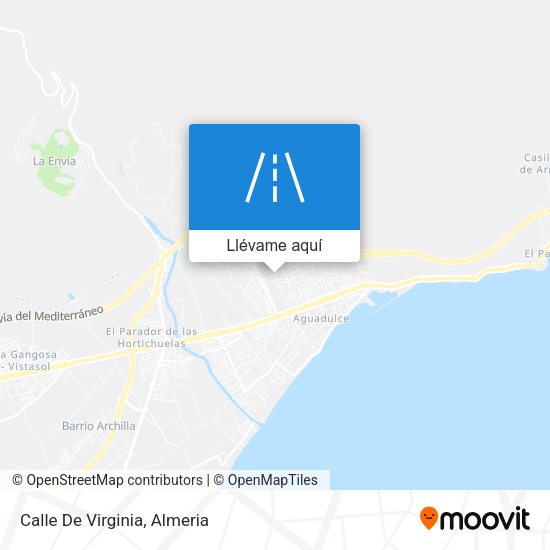 Mapa Calle De Virginia