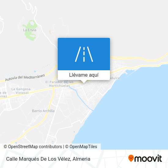 Mapa Calle Marqués De Los Vélez