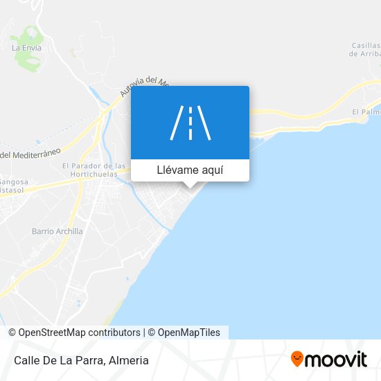 Mapa Calle De La Parra