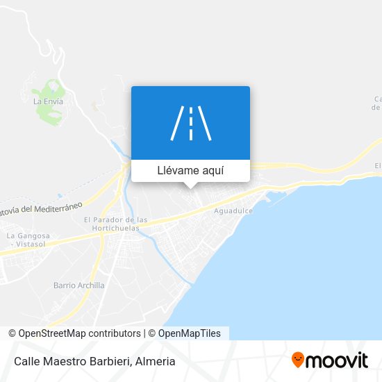 Mapa Calle Maestro Barbieri