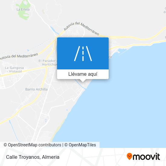 Mapa Calle Troyanos