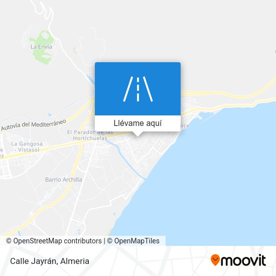 Mapa Calle Jayrán