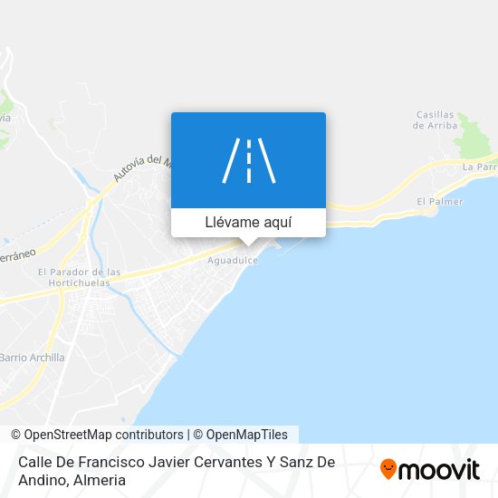 Mapa Calle De Francisco Javier Cervantes Y Sanz De Andino