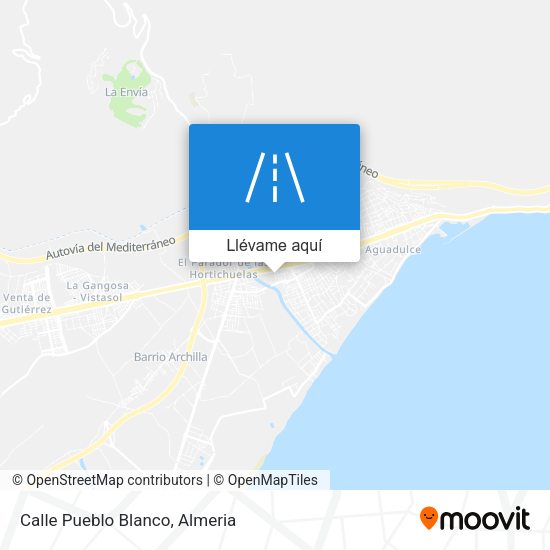 Mapa Calle Pueblo Blanco