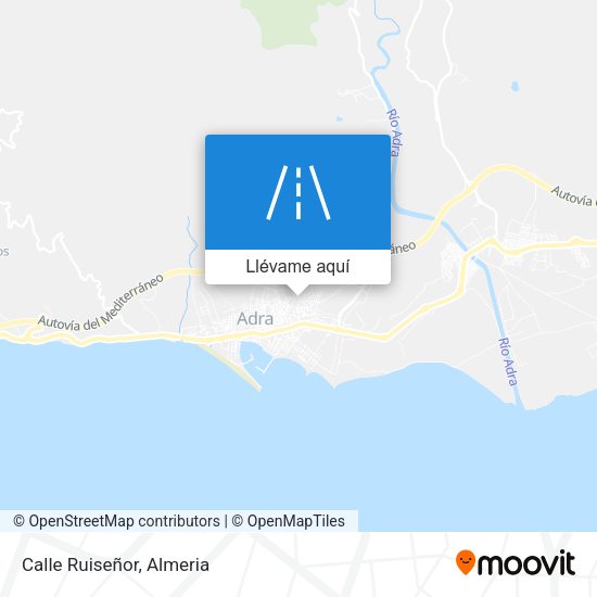 Mapa Calle Ruiseñor