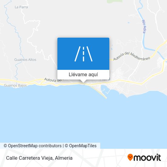 Mapa Calle Carretera Vieja